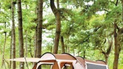 [브랜드 통하다] 실용성과 공간 미학 고려한 캠핑용 텐트