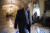 척 슈머 미 상원 민주당 원내대표가 22일 오전 의사당으로 들어가는 모습.[AP=연합뉴스]