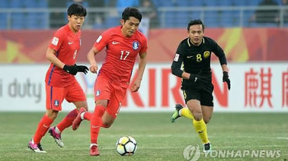 한국 U-23 대표팀, 우즈벡에 1-4 완패…결승진출 실패
