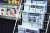 영화 ‘1987’ 속 ‘연희네슈퍼’ 앞에 진열된 당시 신문들. [사진 CJ E&M] 