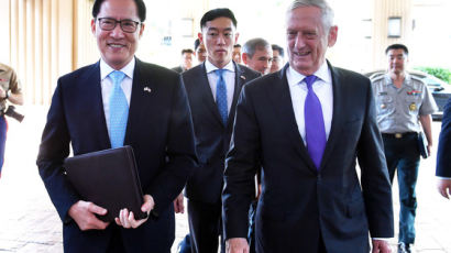 한·미 국방장관 “한반도 비핵화 위한 대북 압박 정책 유지”
