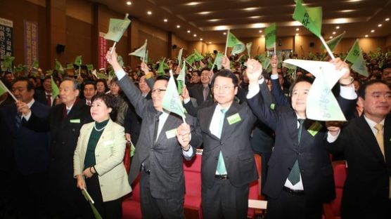 [포토사오정]결국 결별... 통합 반대파, '민주평화당' 창당 발기인 대회 열어