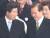  노무현 전 대통령(왼쪽)과 김대중 전 대통령(오른쪽). 국정원은 10억대 대북공작금을 들여 이들의 해외 풍문을 뒷조사했다.
