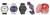 ‘황금 개’의 해인 무술년을 기념하는 띠시계인 스와치 우프(위 사진)와 스와치의 스테디셀러인 타임투스와치 컬렉션, 시스템 51 아이러니 오토매틱시계인 시스템 보릴, 시스템 슬레이트, 플릭플락 어린이 시계, 밸런타인데이 시계(왼쪽부터). [사진 스와치]