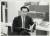 1961년 미국 IBM 근무시절 컴퓨터 앞에 앉은 이주용 회장 [사진 KCC정보통신]