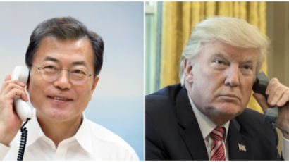 탈북자 만나는 트럼프, 문 대통령과 전화로 北 인권 논의