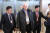 장웅 북한 국제올림픽위원회(IOC) 위원이 평창 동계올림픽에 참가하기 위해 4일 오후 인천국제공항에 도착, 입국장을 나서고 있다. [연합뉴스]