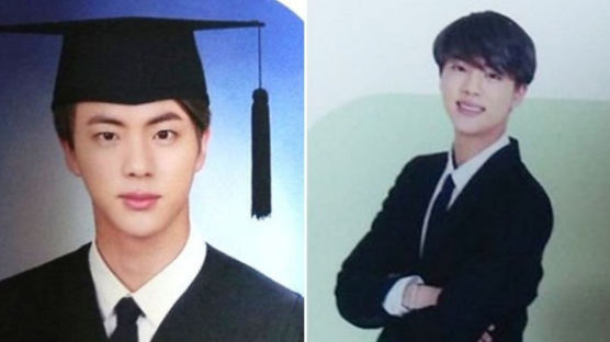 Why BTS' JIN Has a Thing for Graduation Caps