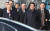 9일 양양국제공항을 통해 입국한 아베 신조 일본 총리(오른쪽 두번째)를 임성남 외교부 1차관(맨 왼쪽)이 맞이했다. [연합뉴스]