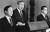 1990년 1월 22일 노태우 전 대통령과 김영삼 당시 통일민주당 총재, 김종필 당시 신민주공화당 총재가 3당 합당을 선언하고 있다. [중앙포토]