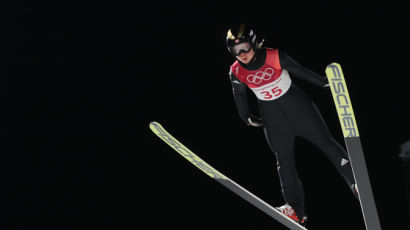 룬드비, 평창올림픽 女 스키점프 金...日 다카나시는 3위