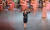 11일 오후 서울 국립중앙극장 해오름극장에서 열린 북한 삼지연 관현악단 공연에서 현송월 단장이 &#39;백두와 한라는 내조국&#39;이라는 제목의 노래를 부르고 있다. [연합뉴스]