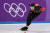 남자 1만m에서 올림픽 기록을 세우며 네덜란드의 전종목 석권을 저지한 블로먼. [강릉=연합뉴스]