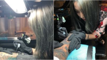 TIFFANY of GIRLS' GENERATION Has a New Side Job as a Tattooist?