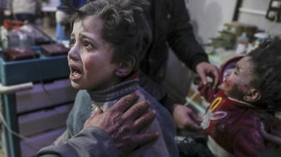 [서소문사진관]비극의 땅 시리아, 아이들이 무슨 죄? 