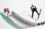 김현기가 16일 강원도 평창군 알펜시아스키점프센터에서 열린 스키점프 남자 라지힐 개인 예선에서 점프하고 있다. [뉴스1]