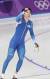 19일 강릉 스피드 스케이팅 경기장에서 열린 남자 500m에서 깜짝 은메달을 거머쥔 차민규가 환호하고 있다. 오종택 기자