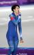 19일 강릉 스피드 스케이팅 경기장에서 열린 남자 500m에서 깜짝 은메달을 거머쥔 차민규가 환호하고 있다. 오종택 기자