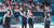 한국 남자 컬링대표팀이 17일 강원 강릉컬링센터에서 열린 예선 7차전에서 영국을 11-5로 꺾은 뒤 관중에게 손을 흔들며 인사를 하고 있다. 대표팀은 21일 일본과 최종 9차전을 벌인다. [연합뉴스]