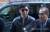 북한 김정은 친형 김정철(오른쪽에서 두번째)이 에릭 클랩튼의 공연을 보기 위해 2015년 오후 영국 런던 로열 앨버트 홀에 모습을 드러냈다. [연합뉴스]