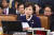 김현미 국토교통부 장관이 22일 국회 국토교통위원회 전체회의에 참석해 발언하고 있다. 임현동 기자