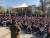 문화예술계 &#39;미투&#39; 운동을 지지하는 연극ㆍ뮤지컬 관객들이 25일 오후 대학로 마로니에 공원 앞에서 미투 운동을 지지하는 &#39;#Withyou&#39; 집회를 열고 있다 최규진 기자