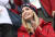 미국 이방카 트럼프 백악관 보좌관이 24일 오전 스노보드 남자 빅에어 결선 경기가 열린 평창 알펜시아 스키 점프센터를 찾아 경기를 보고 있다.[연합뉴스]