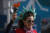 22일 강릉 하키센터에서 열린 캐나다와의 2018 평창동계올림픽 여자 아이스하키 결승에서 응원하고 있는 미국 팬.[AP=연합뉴스]