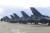 일본 항공자위대 F-2 전투기들이 이륙을 준비하고 있다. [사진 항공자위대] 