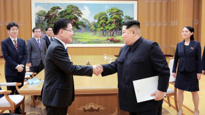 김정은 "북미대화 의제로 비핵화 논의할 수 있다"