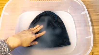 [한 끗 리빙] 겨울용 니트모자 세탁법