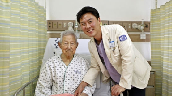 급성심근경색 진단 106세 할아버지 심장수술 성공
