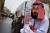 7일 영국 런던에서는 무함마드 빈살만 사우디아라비아 왕세자의 영국 방문에 항의하는 시위가 열렸다. 시위대가 테리사 메이 영국 총리와 무함마드 왕세자의 가면을 쓰고 있다. [EPA=연합뉴스]