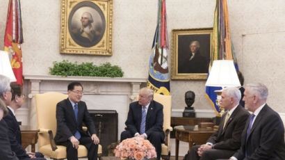 트럼프, 김정은 정상회담 초청에 “5월 안에 만나겠다”