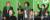 바른미래당 비례대표 이상돈(왼쪽부터)·장정숙·박주현 의원이 지난달 6일 민주평화당 창당대회에 참석한 모습. [연합뉴스]