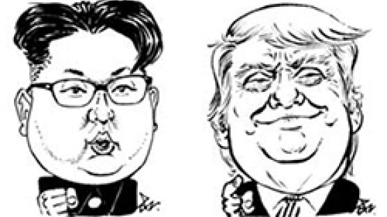 트럼프·김정은 '돌발 외교' 닮은꼴? 靑 "예측 어렵다" 