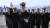  제72기 해군사관생도들이 졸업및 임관식에서 임관 선서를 하고 있다.송봉근 기자