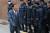이명박 전 대통령(77)의 검찰 출석을 앞둔 14일 오전 이재오 전 의원이 서울 강남구 논현동 이 전 대통령 자택으로 들어서고 있다. [뉴스1]