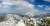 푸른 하늘 아래 고고한 자태를 뽐내는 북한산 의상 능선(왼쪽)과 백운대(중앙). [사진 하만윤]