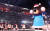 18일 오후 강원도 평창 올림픽스타디움에서 열린 2018 평창동계패럴림픽 폐막식에서 대회 마스코트인 &#39;반다비&#39; 탈을 쓴 관계자가 작별인사를 하고 있다.[연합뉴스]