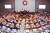 정세균 국회의장이 지난해 10월오전 서울 여의도 국회 에서 열린 헌법개정 특별위원회 전체회의에서 인사말을 하고 있다.