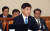 이주열 한국은행 총재 후보자가 21일 국회에서 열린 인사청문회에서 답변하고 있다. 변선구 기자