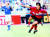 한국축구대표팀 서정원이 1997년 프랑스월드컵아시아 최종예선 일본과 경기에서 뛰는 모습. [중앙포토]