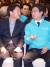 유승민 바른미래당공동대표(오른쪽)와 안철수 인재영입위원장이 26일 대전 BMK 컨벤션웨딩홀에서 열린 바른미래당 대전시당 당원대표자대회에서 이야기하고 있다. 프리랜서 김성태