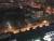 밤늦게까지 불켜진 베이징 북한대사관. [사진=중국 SNS 캡처]