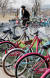 서울 영등포구 여의도한강공원 자전거대여점 앞에서 시민이 자전거를 타고 있다.(위 사진은 기사 내용과 관련이 없습니다.) [뉴스1]