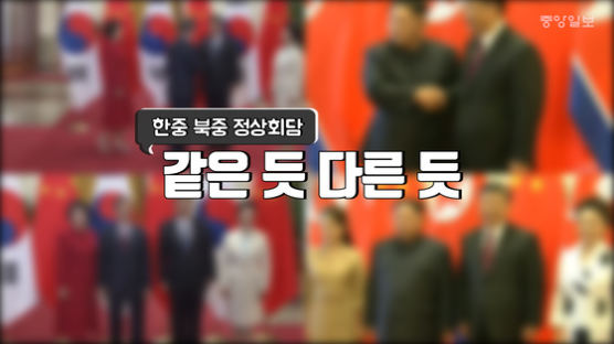 [영상]한중ㆍ북중 정상회담 무엇이 같고 다를까? 