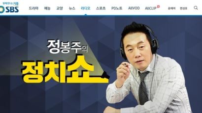 방송 중 욕설, SBS ‘정봉주의 정치쇼’… 방심위 법정재재 받을 듯