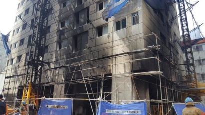 인천 부평 주상복합 신축공사장서 화재…1명 사망, 6명 부상