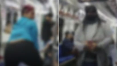 지하철서 '동양인 비하 행동·욕설·폭행’한 외국인 여성의 정체 